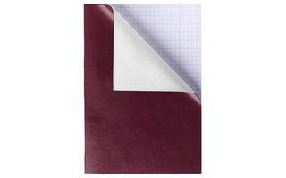 Тетрадь А4  96 л "Бумвинил" бордо клетка 96Т4бвВ3(597) 050314 Хатбер