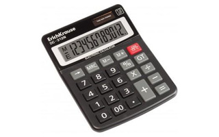 Калькулятор Erich Krause 12 разряд 100*131мм DC-312N 50312