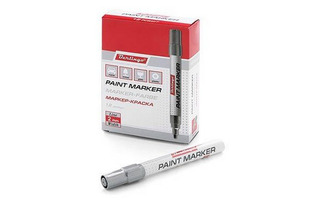 Маркер-краска "Berlingo" серебро 2-4мм BMk_02113