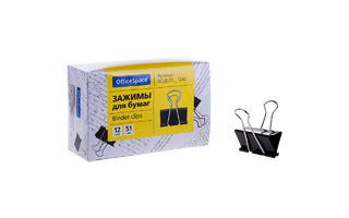 Зажим канц  51мм "OfficeSpace" BCLBL51_1242 178803