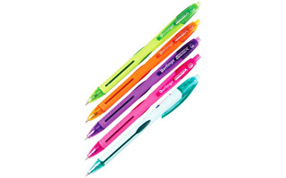 Ручка шариковая "Berlingo.Hyper X" синяя 0,7мм автомат CBm_70901