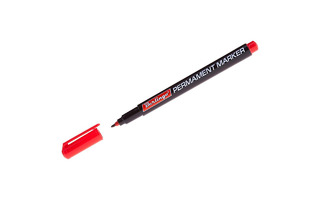 Маркер "Berlingo" красный круглый 1мм РМ6322