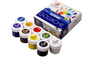 Гуашь  9 цв 20 мл "Классика" 19С 1276-08 Луч