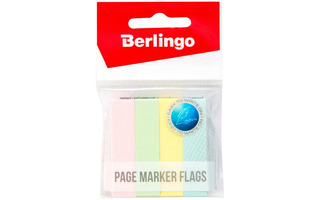 Набор стикеров "Berlingo" LSz_50125 (4цв пастельных*100шт 12*50)