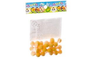 Пульки мягкие для оружия "Bondibon" D8мм 30шт  M7183  ВВ2734