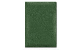 Ежедневник А5  176л УЦЕНКА "Hatber.Prestige Pearl Effect" зеленый недатир 176Ед5_04307