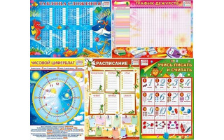 Плакат А2 "Пиши-стирай" код 942/943