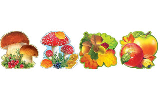 Наклейки оформительские А6+ код 410