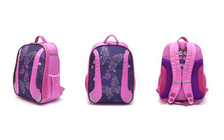 Рюкзак "ClipStudio.Крылатые цветы флюо" 38*30*20см 2 отд 2 кармана 254-122 СУПЕЦЕНА