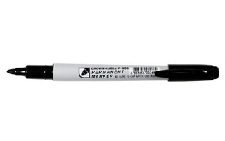 Маркер "Crown Multi Marker Slim" черный пулевидный Р-505 2мм