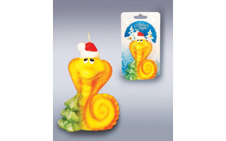 Свеча "Змея с елкой" 5212 Омск