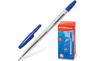 Ручка шариковая "Erich Krause.R-301 Classic Stick" синяя 1,0мм 43184