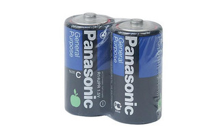 Батарейка PANASONIC R 14 (SR2) солевая