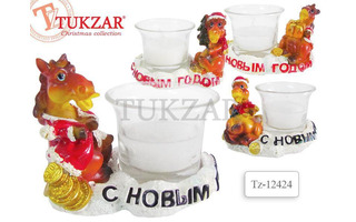 Подсвечник "Лошадка" TZ12424 8*5*7см