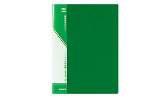 Папка  10 файлов "inФормат" 15мм 500мкм NP0142-10G зеленая