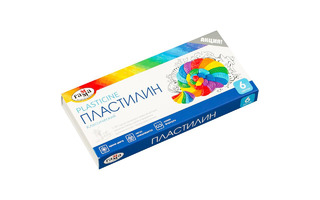 Пластилин  6 цв "Классический" 120гр 281030 Гамма