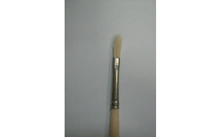 Кисть щетина №  4 плоская Эдельвейс (950)