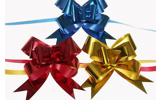 Бант -Бабочка большой метал 5см*85см БА-Б50м