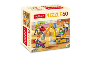 Пазлы Хатбер   60эл "Стройка" 60ПЗ5_19271 060449