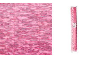 Цветная гофрированная бумага 971 розово-персиковый 50см*2,5м 140гр