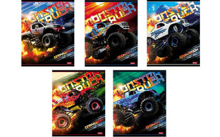 Тетрадь 24л "MonsterTruck" клетка 24Т5В1 051530 Хатбер