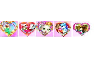 Открытка мини  "Эдельвейс"