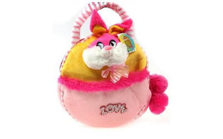 Сумочка Зайка с кармашком 312593-97 24см