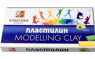 Пластилин  6 цв "Классика" 120гр 12С878-08 Луч