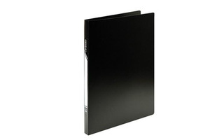 Папка с пруж\скоросшивателем "inФормат" 20мм 500мкм NC4055Bk черная