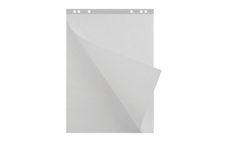 Блокнот для флипчарта 67*98 5*20л белый 80 г/м2 Brauberg 124098