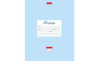 Тетрадь 12л "Пастель.Голубая" косая линия 12Т5В6_05147 062059 Хатбер