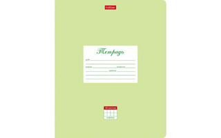 Тетрадь 18л "Пастель.Салатовая" клетка 18Т5В1_05144 055610 (6547) Хатбер