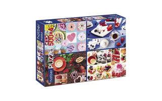 Пазлы Хатбер 2000эл 4в1 "Premium.Сладости" 500+500+500+500 Ч2000ПЗ2_20409