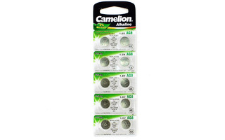 Батарейка Camelion AG 08/391А (таблетка) 12816