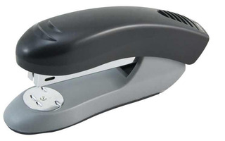 Степлер №24/6 20л "deVente.Stripe" пластик черный 4142349