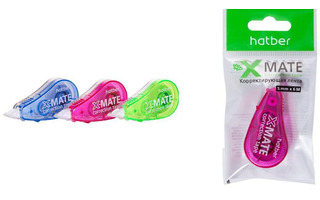 Корректирующая лента "Hatber.X-Mate.MINI" 5мм*6м CT_058784