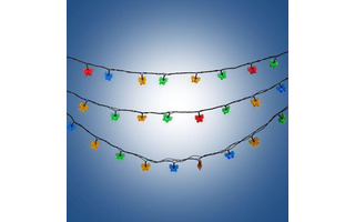 Гирлянда новогодняя электрическая  36л LED "Бабочки" 3,6м Е96368