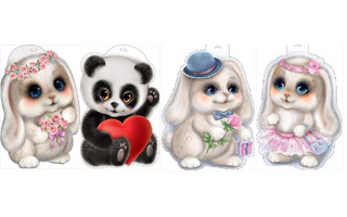 Плакат А3 "День св. Валентина" код 936