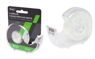 Клейкая канц.лента 19*33 "Hatber" 19FS_19133 в диспенсере