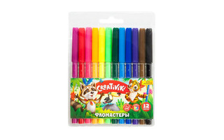 Фломастеры 12цв "Creativiki" ФЛВ12КР