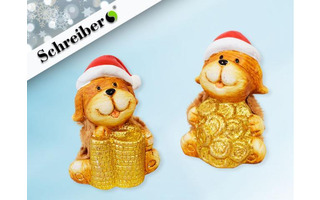 Сувенир "Собачка с монетками" Schreiber S8009