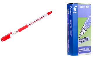 Ручка шариковая "Pilot" BPS-GP-F-R  0.7 красная 005340
