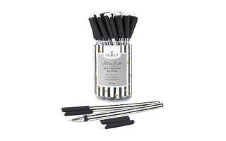 Ручка шариковая "Lorex.B&W Straps" синяя 0,5мм LXOPSS-BW2/297