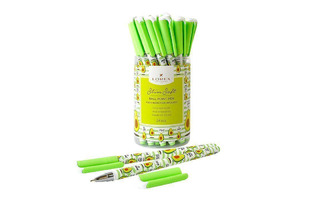 Ручка шариковая "Lorex food addiction.Avocado" синяя 0,5мм LXOPSS-FA2/495