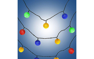 Гирлянда новогодняя электрическая  20л LED "Шары" 3,3м Е96347