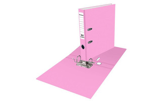 Папка-регистратор 70мм "Hatber.NEWtone PASTEL пион" карман 70ПР4_05018