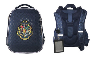 Рюкзак "Ergonomic Classic.Гарри Поттер" 37*29*17см 2 отд 2 кармана светоотр.мат NRk_45120 Hatber