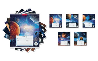 Тетрадь 18л "Космос" линия 49202 ErichKrause