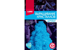 Набор для творчества "Выращивание кристаллов.Деревья.Голубая елочка" Крд-003