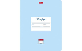 Тетрадь 18л "Пастель.Голубая" клетка 18Т5В1_05147 055612 (6585) Хатбер